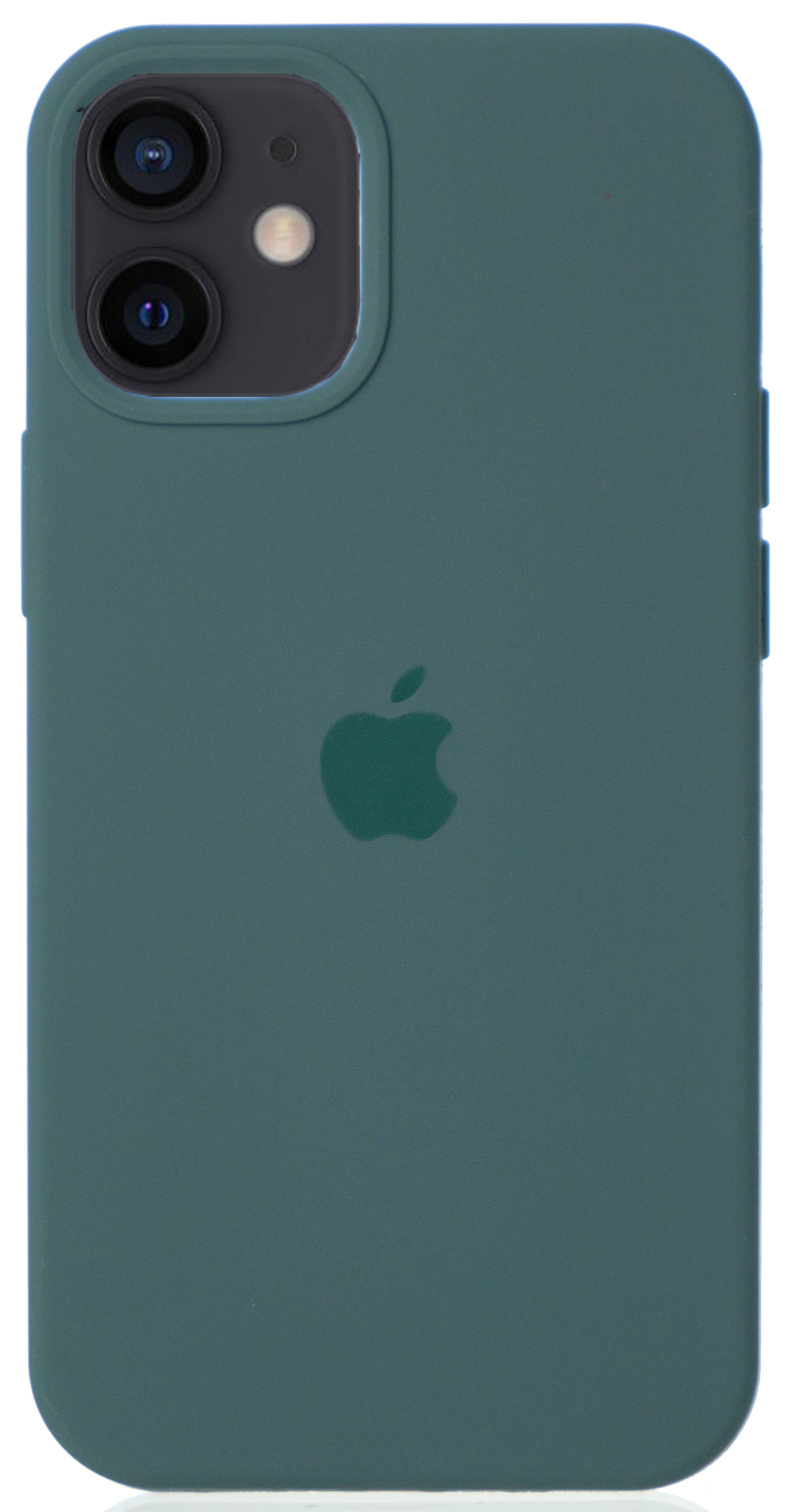 Чехол Silicone Case для iPhone 12 mini зеленый в Тюмени